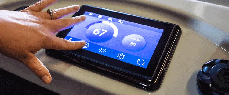 Cal Touch4™ for hot tubs in Galveston