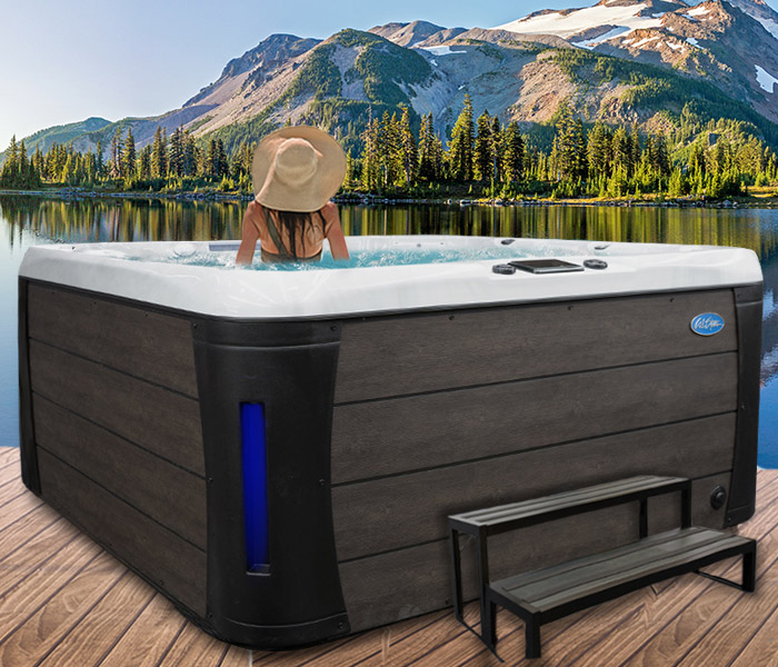 Calspas hot tub being used in a family setting - hot tubs spas for sale Galveston