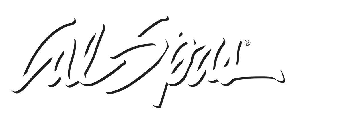 Calspas White logo Galveston